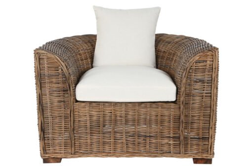 SILLON RATAN 100X78X68 CON COJINES ALGOD N NATURAL MB-210562 Ref 13343 - Imagen 2