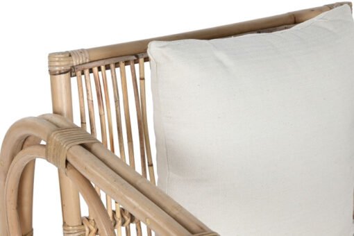 SILLON RATAN 72X72X76 CON COJINES ALGOD N NATURAL MB-210564 Ref 13344 - Imagen 4