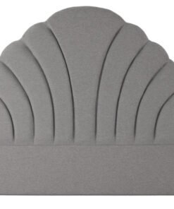 CABECERO CAMA POLIESTER MDF 189X8X180 GRIS MB-210580 Disponible ref13277