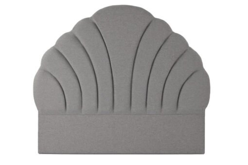 CABECERO CAMA POLIESTER MDF 189X8X180 GRIS MB-210580 Disponible ref13277