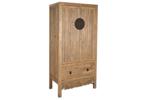 ARMARIO ABETO 88X52X180 55,00 TALLADO NATURAL MB-210641 Disponible ref13255 - Imagen 2