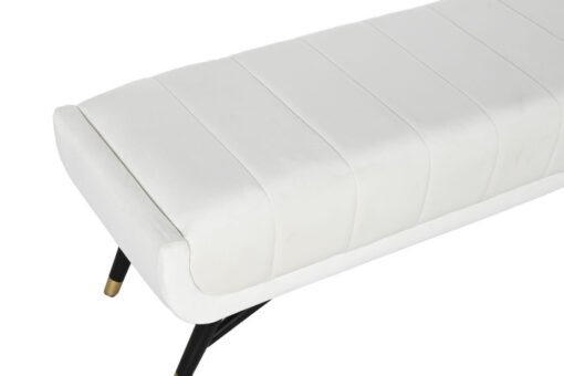 DESCALZADORA POLIESTER 120X40X42 TERCIOPELO BLANCO MB-210693 Disponible ref13298 - Imagen 4