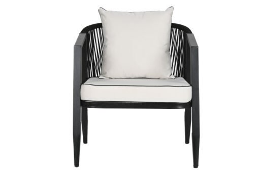 SOFA SET 4 ACERO POLIESTER 123X66X72 CON COJINES MB-211157 Disponible Ref 13429 - Imagen 8