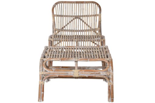 TUMBONA CON REPOSAPIES SET 2 RATAN 66X145X77 MB-211322 Disponible Ref 13426 - Imagen 5