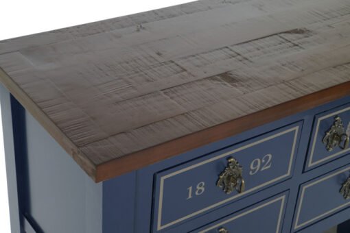 CONSOLA PAULOWNIA 103X35X80 10CAJ, AZUL MARINO MB-211346 Disponible ref013085 - Imagen 4