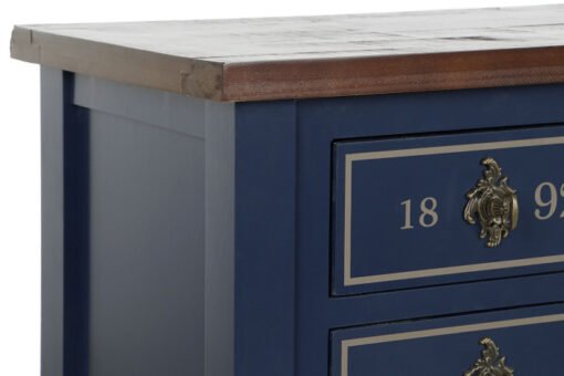 CONSOLA PAULOWNIA 103X35X80 10CAJ, AZUL MARINO MB-211346 Disponible ref013085 - Imagen 3