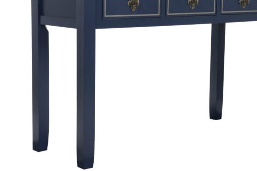 CONSOLA PAULOWNIA 103X35X80 10CAJ, AZUL MARINO MB-211346 Disponible ref013085 - Imagen 2