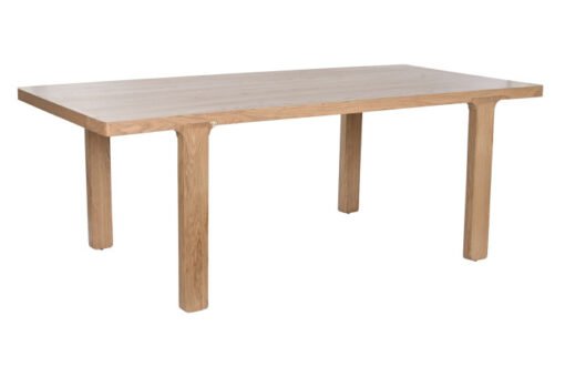 MESA COMEDOR ROBLE MDF 210X101X76 41 VENEER MB-211515 Disponible ref13203 - Imagen 4