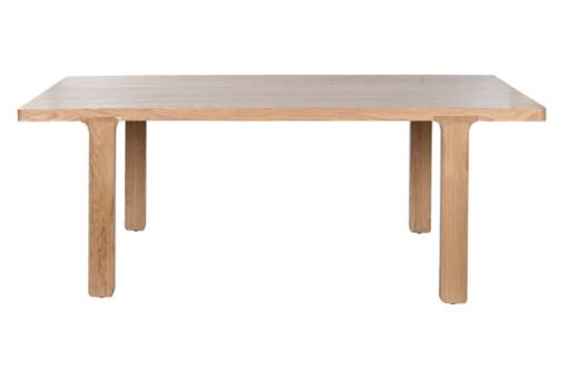 MESA COMEDOR ROBLE MDF 210X101X76 41 VENEER MB-211515 Disponible ref13203