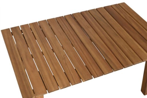 SOFA SET 4 ACACIA POLIESTER 120X72X75 MARRON MB-211604 Disponible Ref 13425 - Imagen 3