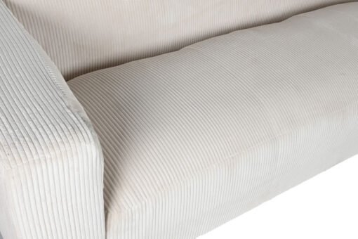 SOFA POLIESTER 224X95,5X66,5 PANA CREMA MB-211715 Disponible Ref 13385 - Imagen 4