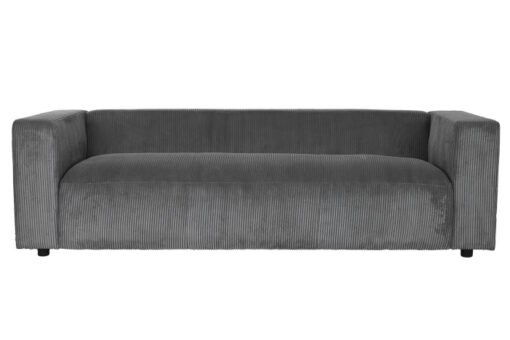 SOFA POLIESTER 224X95,5X66,5 PANA GRIS CLARO MB-211716 Disponible Ref 13386