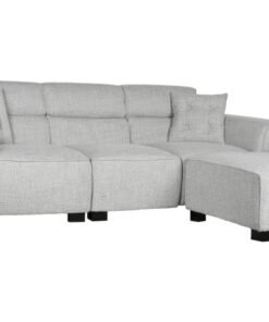 SOFA POLIESTER 231X170X82 MODULAR GRIS MB-211722 Disponible ref13381