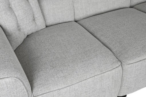 SOFA POLIESTER 231X170X82 MODULAR GRIS MB-211722 Disponible ref13381 - Imagen 4