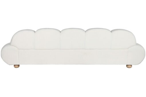 SOFA POLIESTER MADERA 284X103X83 BLANCO MB-211723 Disponible ref13383 - Imagen 4