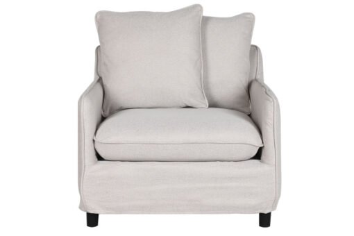 SILLON POLIESTER 85X85X74 BEIGE MB-211734 Disponible Ref 13341