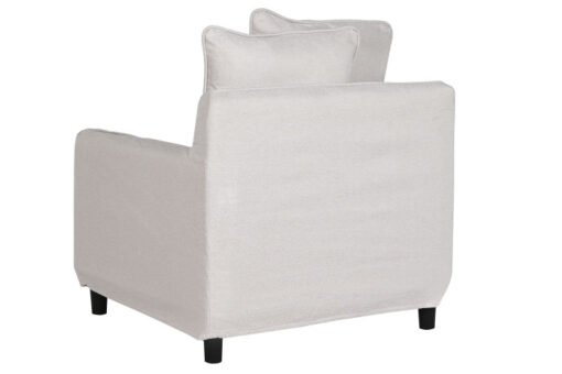 SILLON POLIESTER 85X85X74 BEIGE MB-211734 Disponible Ref 13341 - Imagen 4