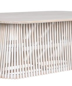 MESA OVALADA COMEDOR MINDI 180X100X75 DECAPE MB-212023 Disponible ref13200