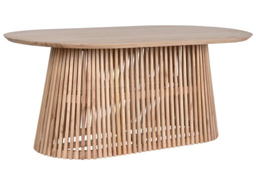 MESA OVALADA COMEDOR MINDI 180X100X75 NATURAL MB-212024 Disponible ref13199 - Imagen 5