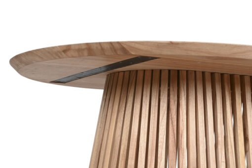 MESA OVALADA COMEDOR MINDI 180X100X75 NATURAL MB-212024 Disponible ref13199 - Imagen 3