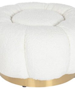 REPOSAPIES POLIESTER METAL 65X65X35 BUCLE BLANCO MB-212039 Disponible ref13293