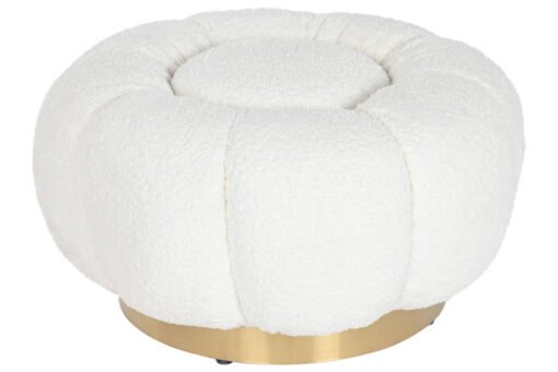 REPOSAPIES POLIESTER METAL 65X65X35 BUCLE BLANCO MB-212039 Disponible ref13293