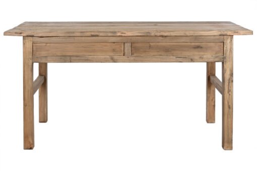 MESA OLMO MACIZO 169X75X85 3 CAJONES NATURAL MB-213713 Disponible ref13198 - Imagen 6