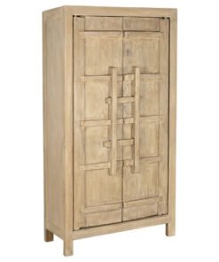ARMARIO OLMO MACIZO 115X48X210 NATURAL NATURAL MB-213718 Disponible 13251