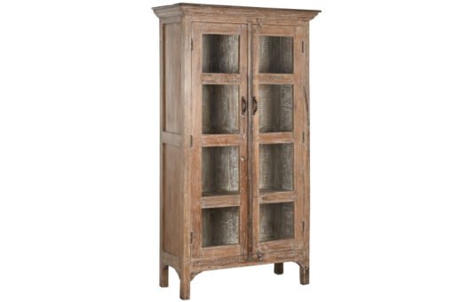 VITRINA MADERA RECICLADA 105X45X170 105,00 ANTIGUA MB-213755 Disponible ref13249