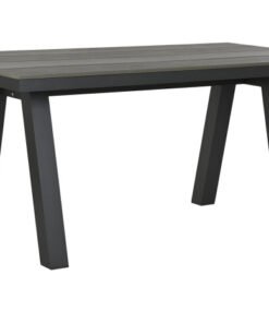 MESA COMEDOR ALUMINIO PS 160X90X77 EXTERIOR GRIS MB-213793 Disponible ref13423