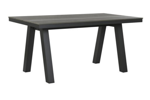 MESA COMEDOR ALUMINIO PS 160X90X77 EXTERIOR GRIS MB-213793 Disponible ref13423
