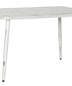 MESA COMEDOR ALUMINIO 120X75X75 EXTERIOR MB-213795 Disponible ref13422