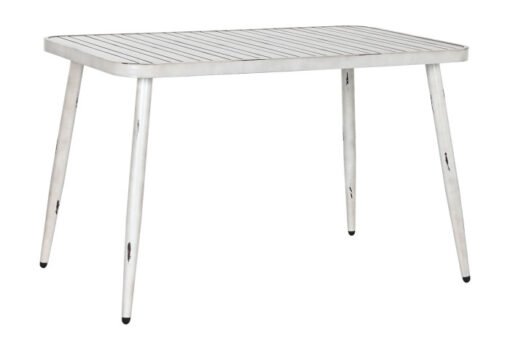 MESA COMEDOR ALUMINIO 120X75X75 EXTERIOR MB-213795 Disponible ref13422