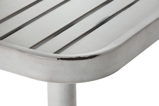 MESA COMEDOR ALUMINIO 120X75X75 EXTERIOR MB-213795 Disponible ref13422 - Imagen 3