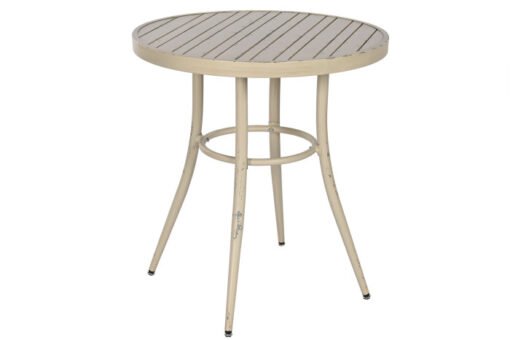 MESA COMEDOR ALUMINIO 70X70X75 EXTERIOR MB-213797 Disponible ref13420