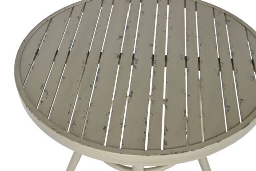 MESA COMEDOR ALUMINIO 70X70X75 EXTERIOR MB-213797 Disponible ref13420 - Imagen 3