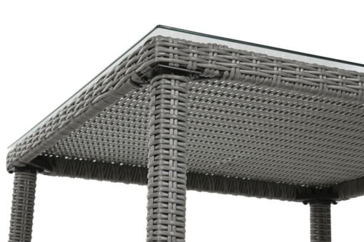 MESA SET 5 RATAN SINTETICO 90X90X72 CON COJINES MB-213804 Disponible ref13418 - Imagen 3