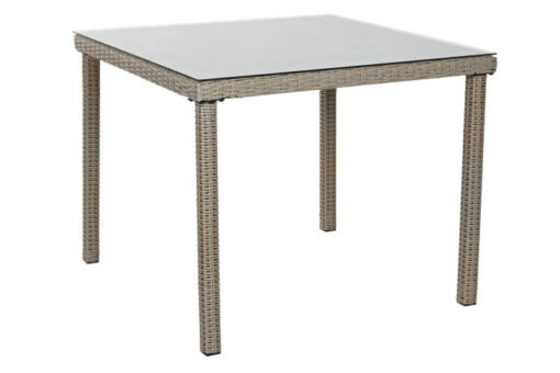MESA SET 5 RATAN SINTETICO 90X90X72 CON COJINES MB-213806 ref13417 - Imagen 4