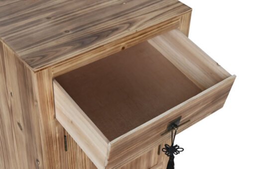 MESITA DE NOCHE ABETO MDF 45X34X66 11,00 ORIENTAL MB-214492 Disponible ref13276 - Imagen 2