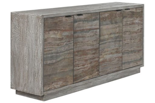 BUFFET MANGO PIEDRA 175X40X81 GRIS MB-214723 Disponible Ref13080