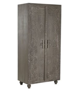 ARMARIO MADERA 85,5X47X180 71,00 TALLADO MB-214796 Disponible ref13247