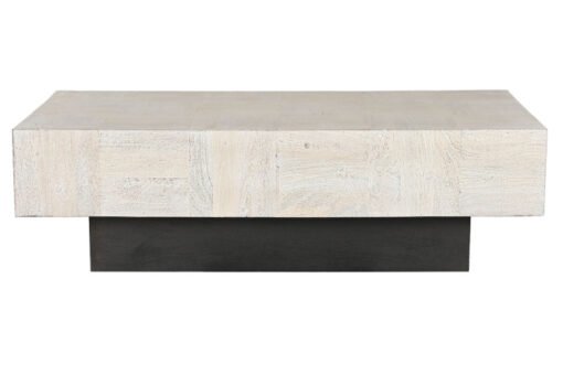 MESA CENTRO MADERA 150X77X46 46,70 BEIGE MB-214800 Disponible ref13157