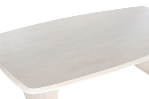 MESA COMEDOR MANGO 218X100X76 BLANCO MB-214810 Disponible ref13194 - Imagen 2