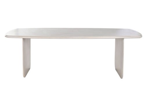 MESA COMEDOR MANGO 218X100X76 BLANCO MB-214810 Disponible ref13194 - Imagen 4