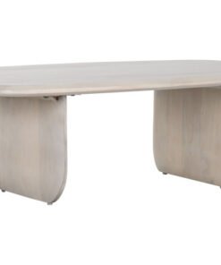 MESA CENTRO MANGO 137X76X45 BLANCO MB-214811 Disponible ref13156