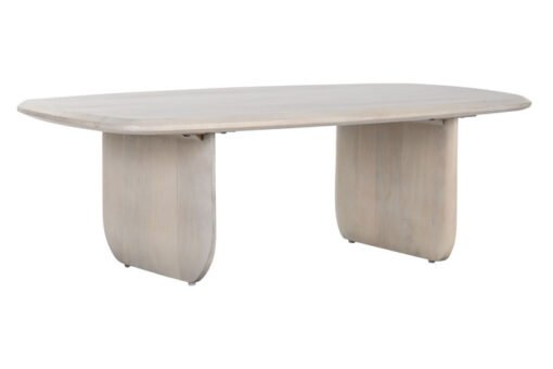 MESA CENTRO MANGO 137X76X45 BLANCO MB-214811 Disponible ref13156