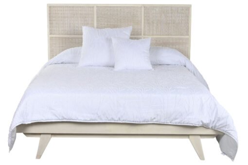 CAMA MANGO RATAN 167X212X120 29,33 BLANCO ROTO MB-215075 Disponible ref13275 - Imagen 4