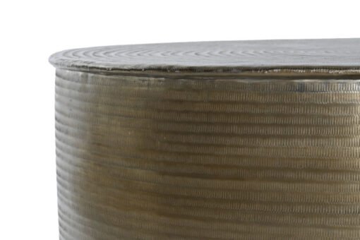 MESA CENTRO ALUMINIO 90X90X40 TAPA DORADO MB-215113 Disponible ref13151 - Imagen 2