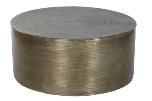 MESA CENTRO ALUMINIO 90X90X40 TAPA DORADO MB-215113 Disponible ref13151