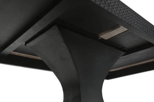MESA COMEDOR MADERA MARMOL 200X100X76 TRAVERTINO MB-215229 Disponible ref13191 - Imagen 2